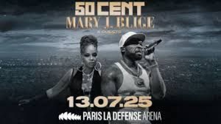 50 Cent et Mary J. Blige enflamment Paris La Défense Arena pour une soirée exceptionnelle